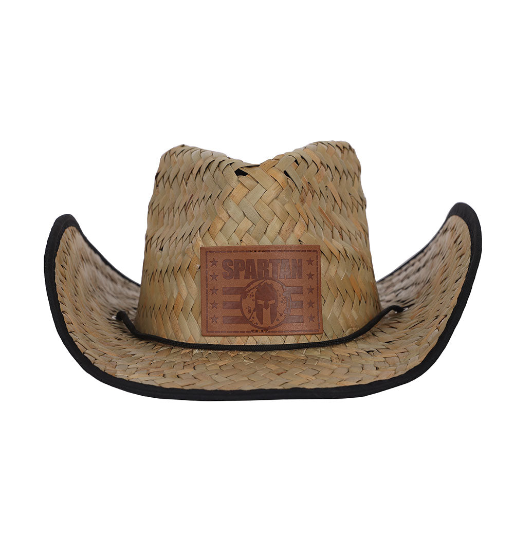 SPARTAN x SOA American Flag Cowboy Straw Hat - Unisex