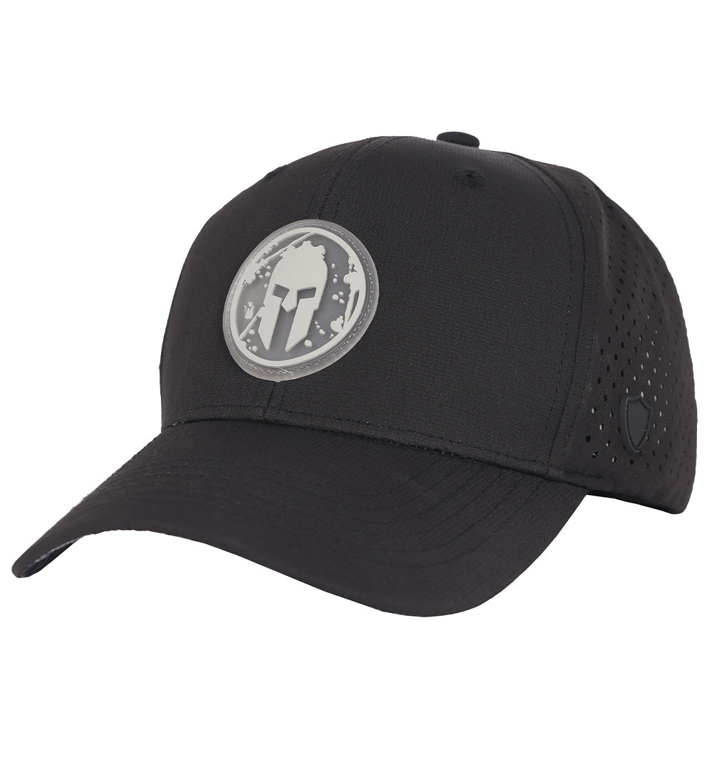 SPARTAN x SOA Blackout Digi Camo Performance Trucker Hat - Unisex