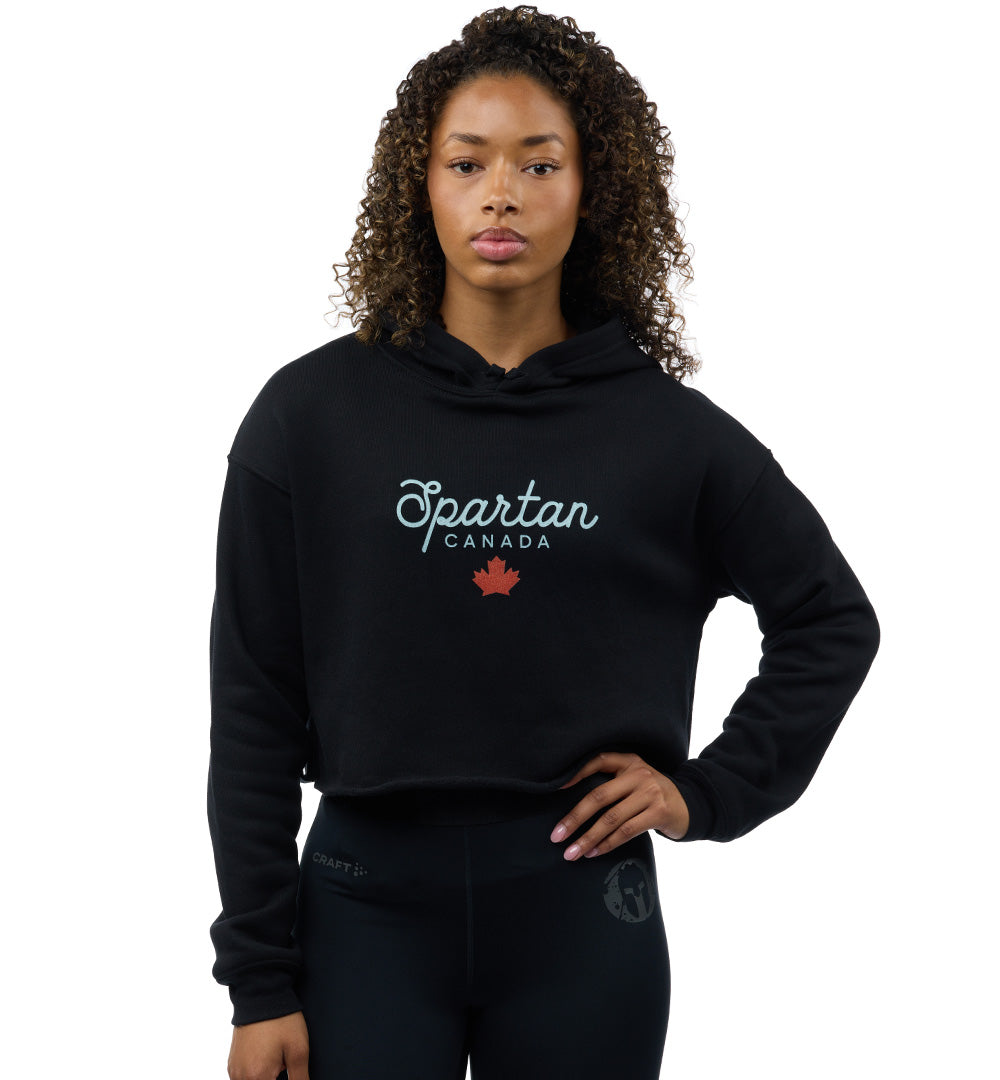 SPARTAN Canada Crop Hoodie - Women's