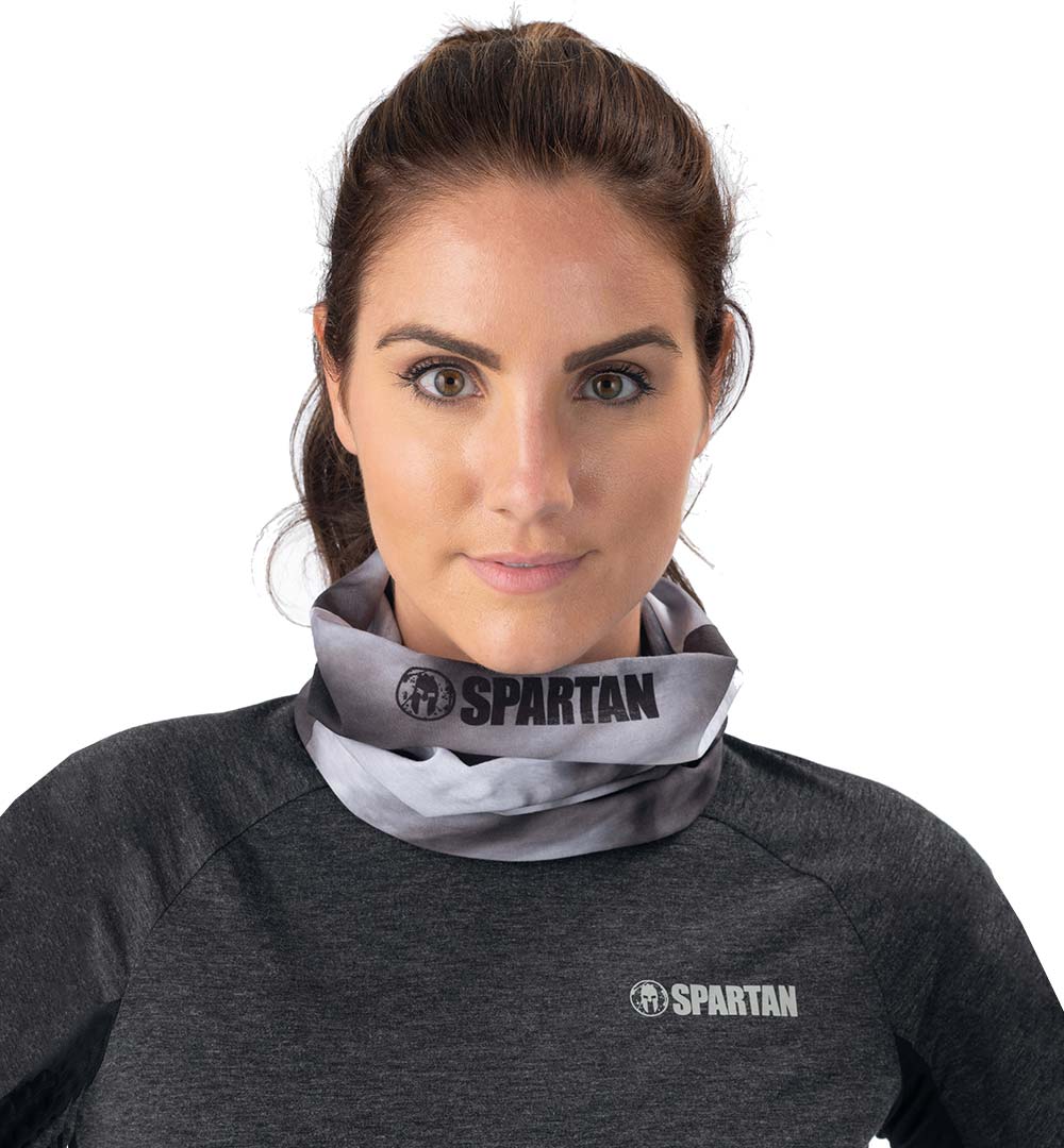 CRAFT SPARTAN By CRAFT Tubo de Cuello de Nube Negro/Blanco