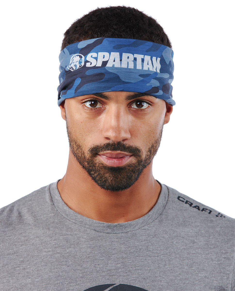 CRAFT SPARTAN By CRAFT Tubo de Cuello Camuflado Azul Camo