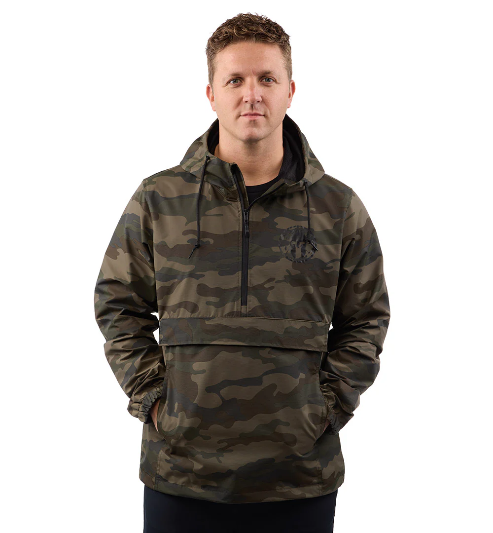 Chaqueta anorak de camuflaje SPARTAN - Hombre
