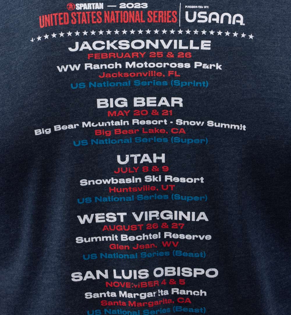 SPARTAN 2023 National Series Tee - Men's
