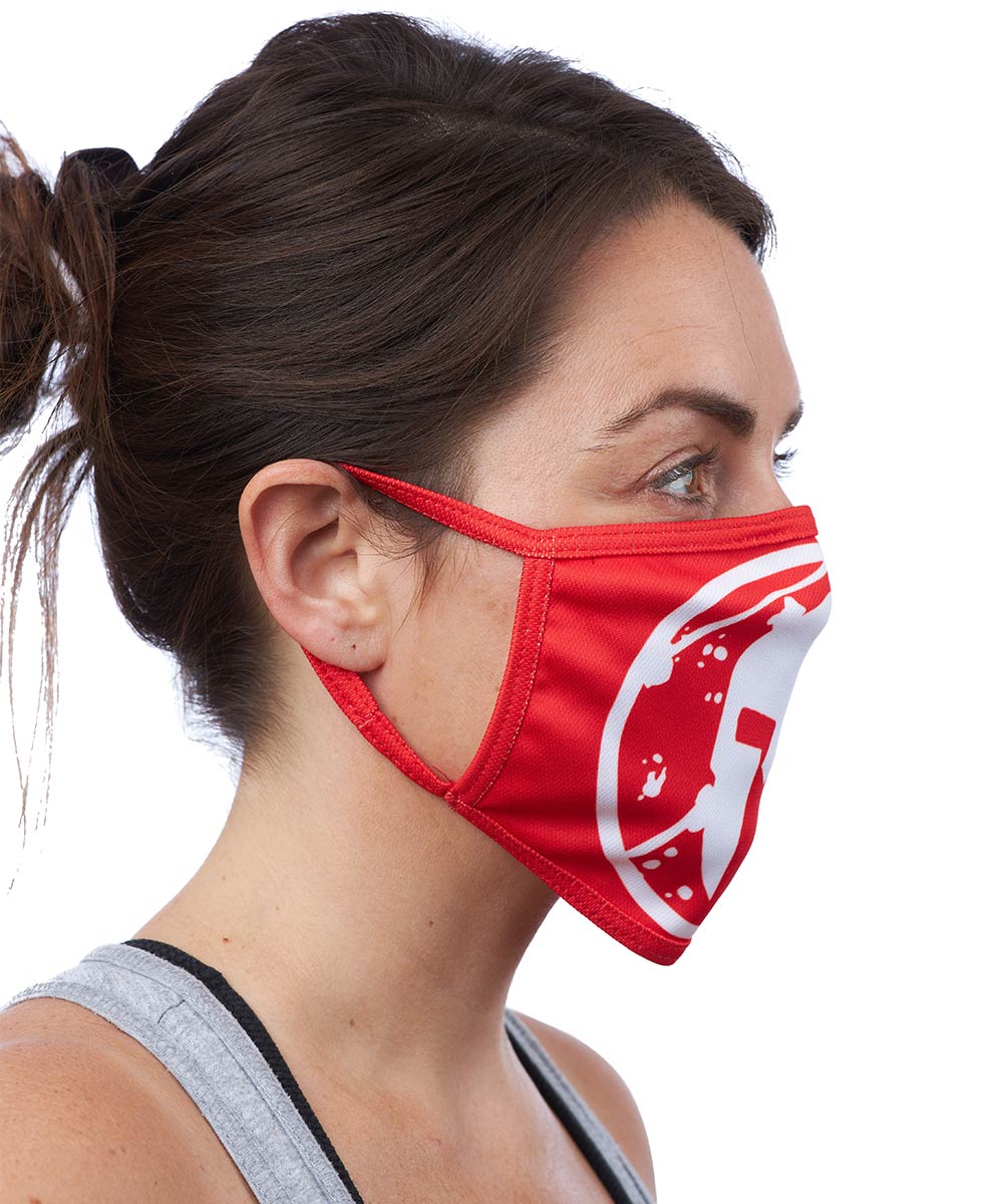 Spartan Shop SPARTAN Face Mask Red Helmet