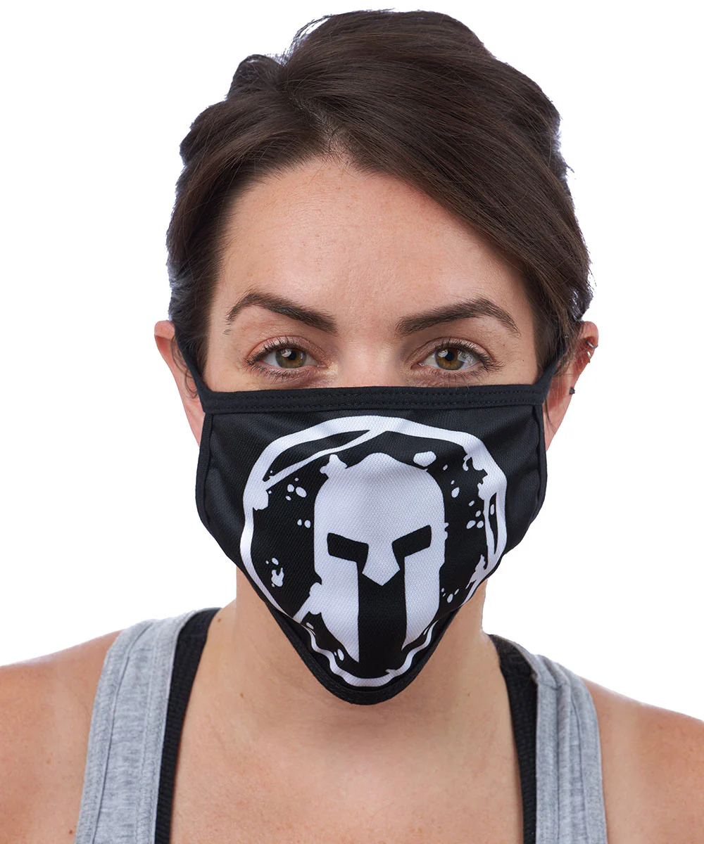 Spartan Shop SPARTAN Face Mask Black Helmet