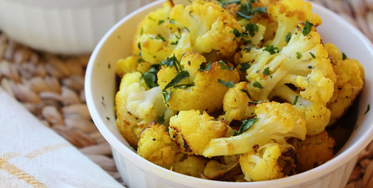 Roasted Turmeric Cauliflower