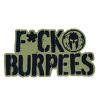 SPARTAN F*ck Burpees Vinyl Sticker