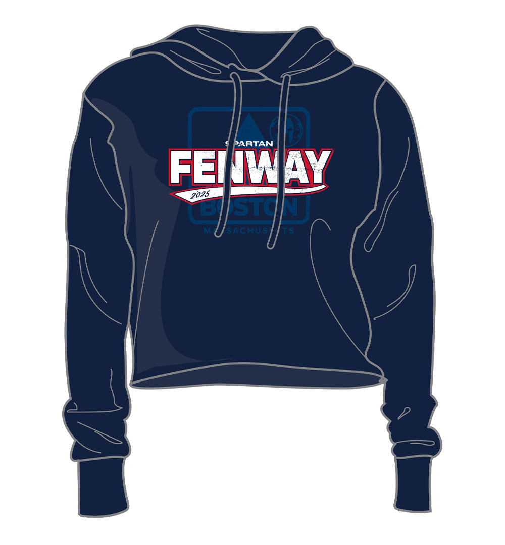 SPARTAN 2025 Fenway Venue Crop Hoodie - Women's