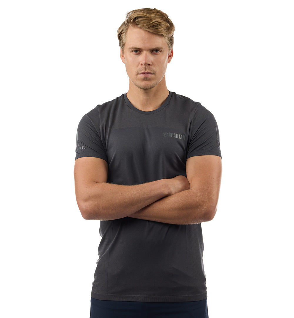SPARTAN by CRAFT Urban Run Fuseknit SS Tee - Herren
