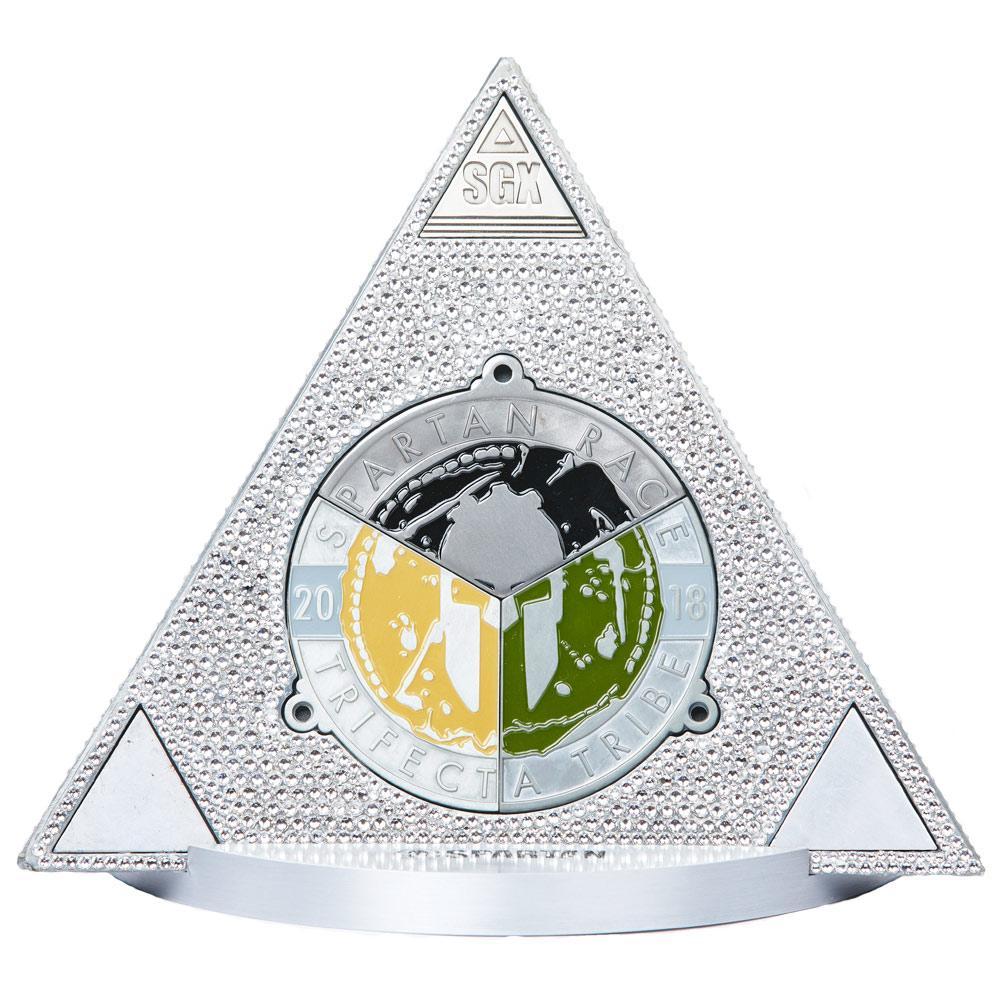 SPARTAN Trifecta Delta-Pyramide mit Swarovski-Kristall