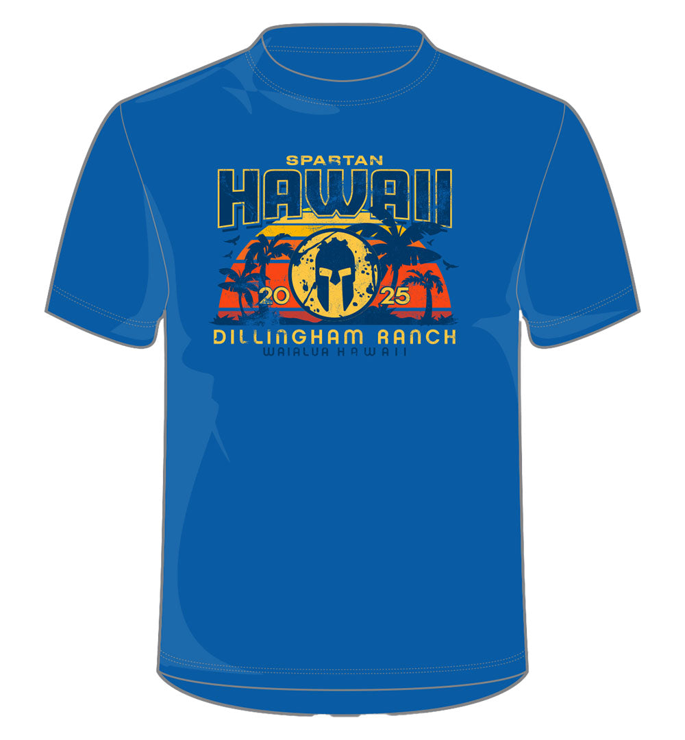 SPARTAN 2025 Hawaii Triblend Venue Tee