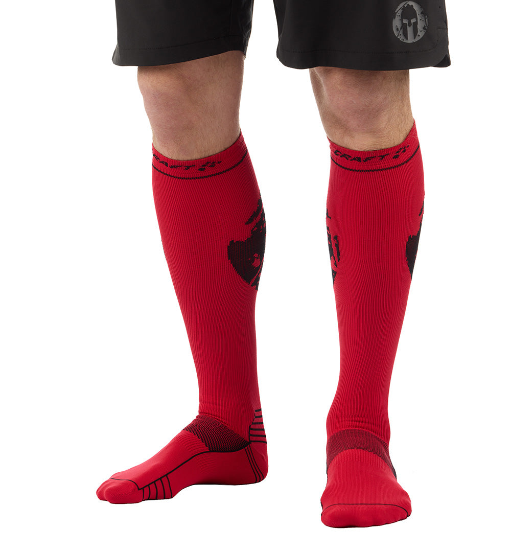 Calcetines de compresión para la rodilla SPARTAN by CRAFT