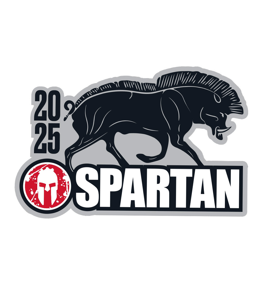 SPARTAN 2025 Boar Vinyl Sticker
