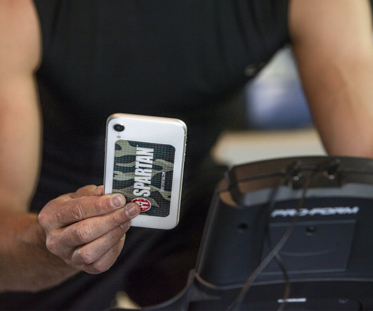 Lengüeta de gato SPARTAN CatTongue Grip Classic Logo Green Camo