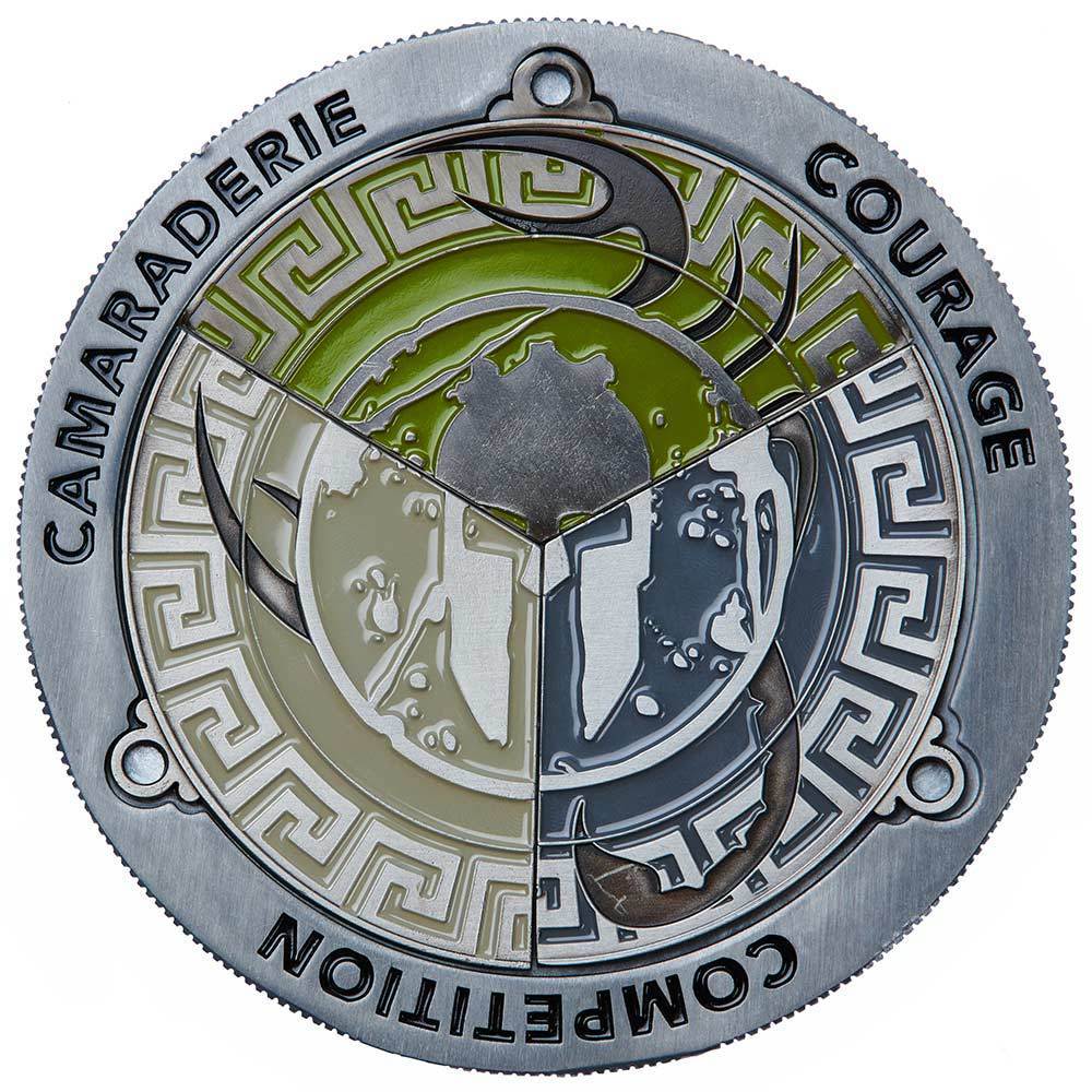 Expositor de medallas SPARTAN Trifecta