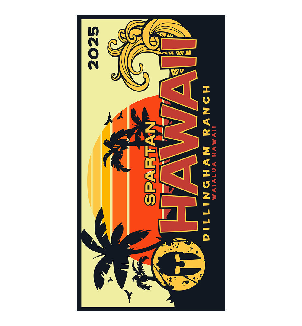 SPARTAN 2025 Hawaii Venue Towel
