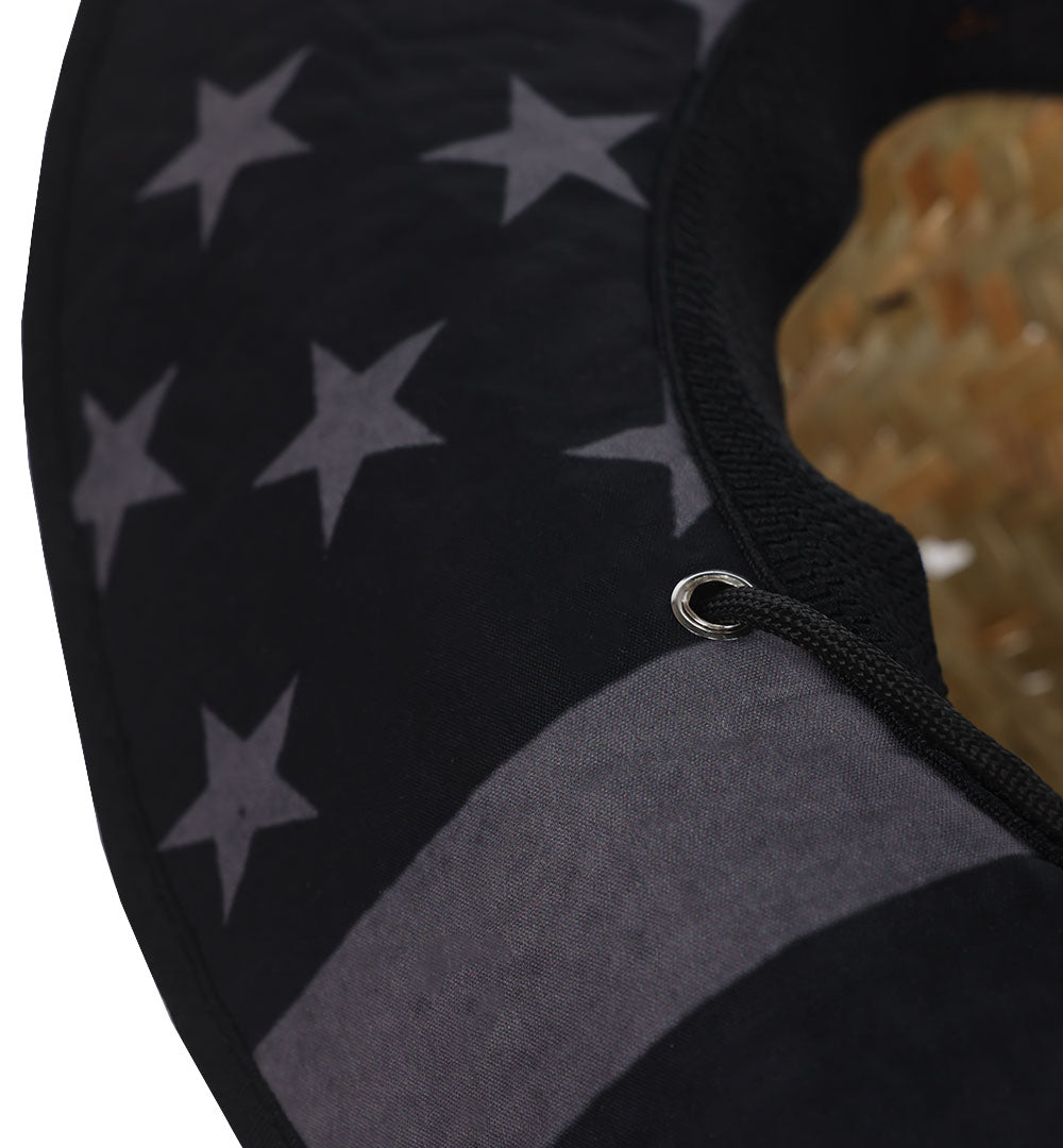 SPARTAN x SOA American Flag Cowboy Straw Hat - Unisex