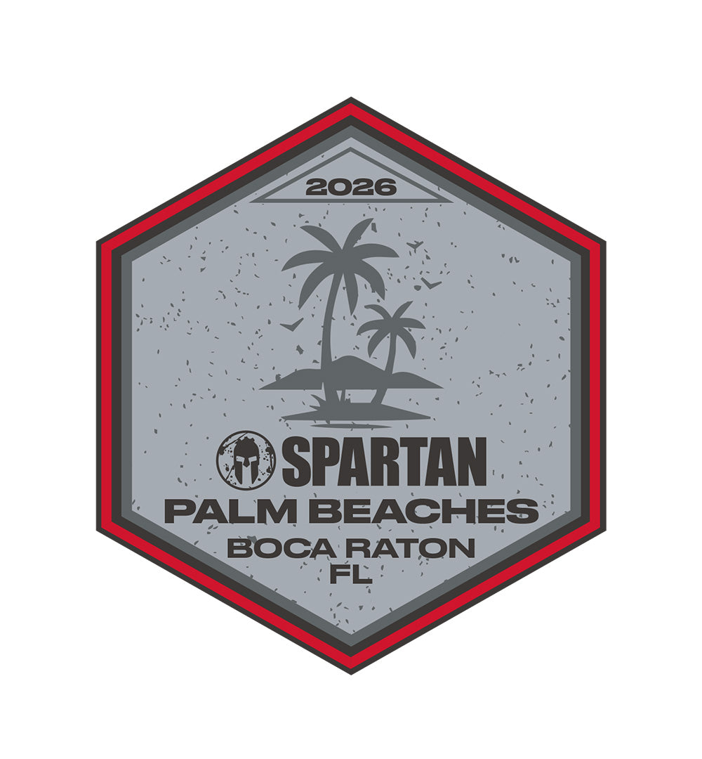 SPARTAN 2026 Palm Beaches Hex Icon