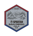 SPARTAN 2026 San Diego Hex Icon