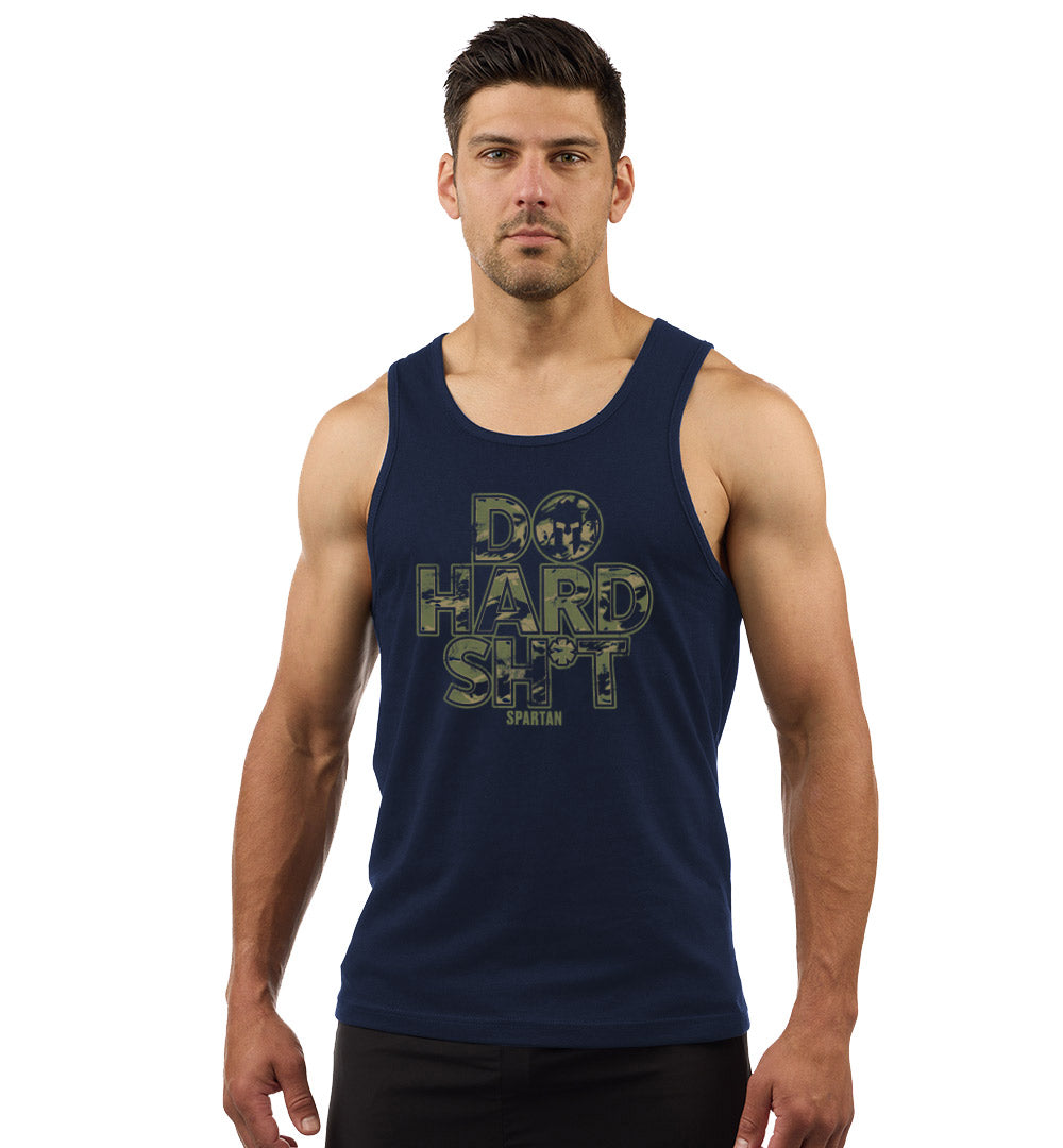 SPARTAN Do Hard Shit Camo Tank - Men's