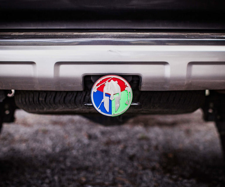 Spartan Race Shop SPARTAN Trifecta Helmet Trailer Hitch