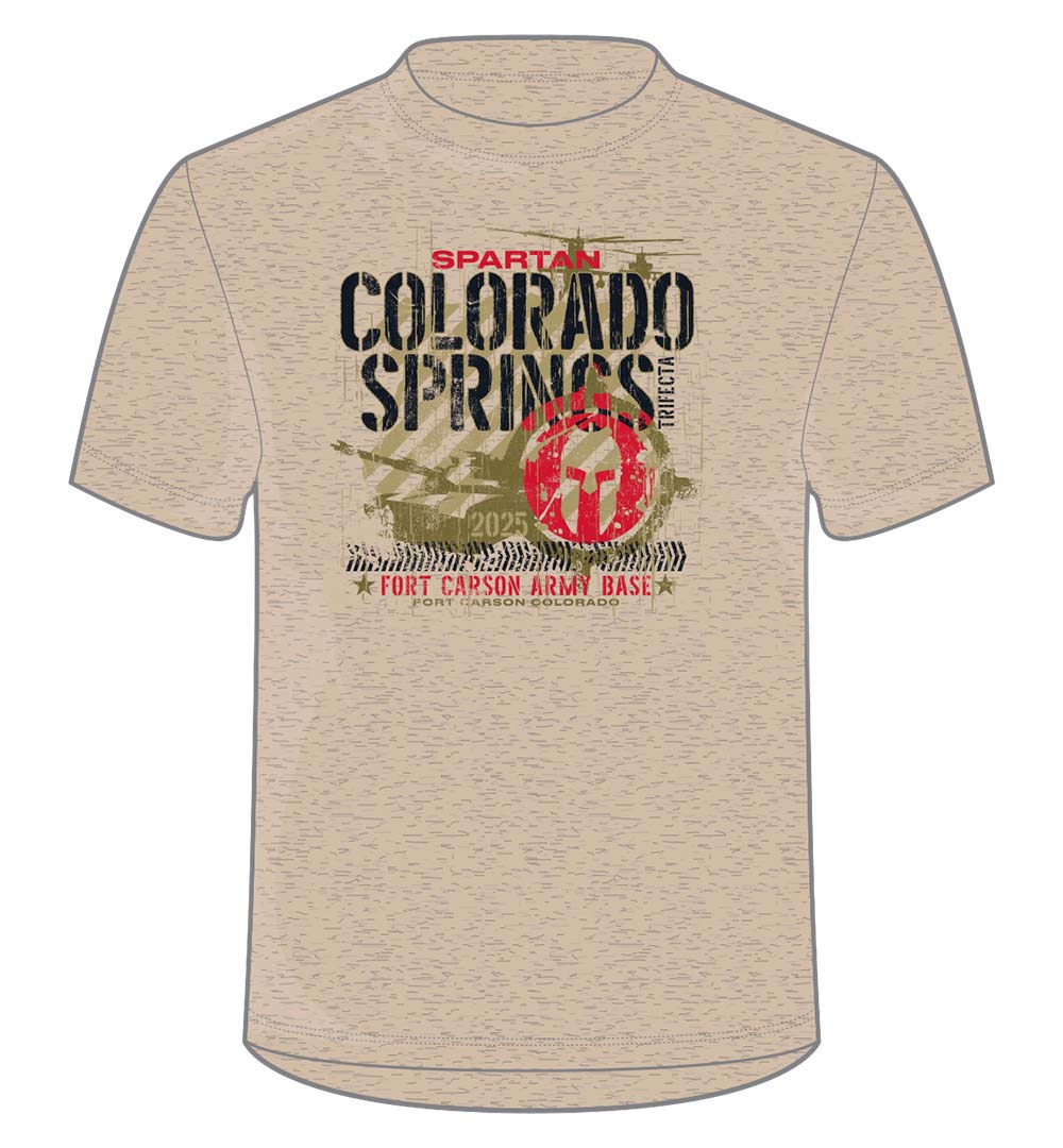 SPARTAN 2025 Colorado Springs Venue Tee