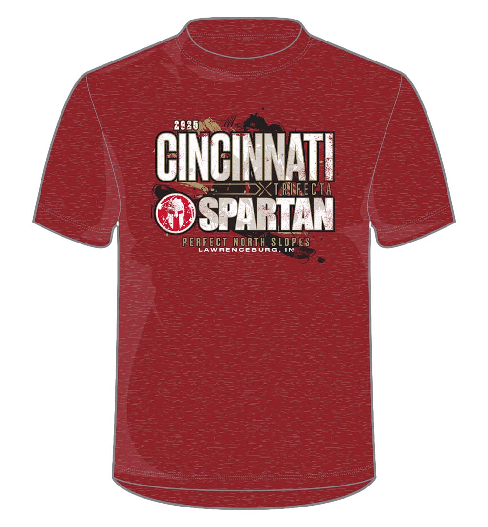 SPARTAN 2025 Cincinnati Venue Tee