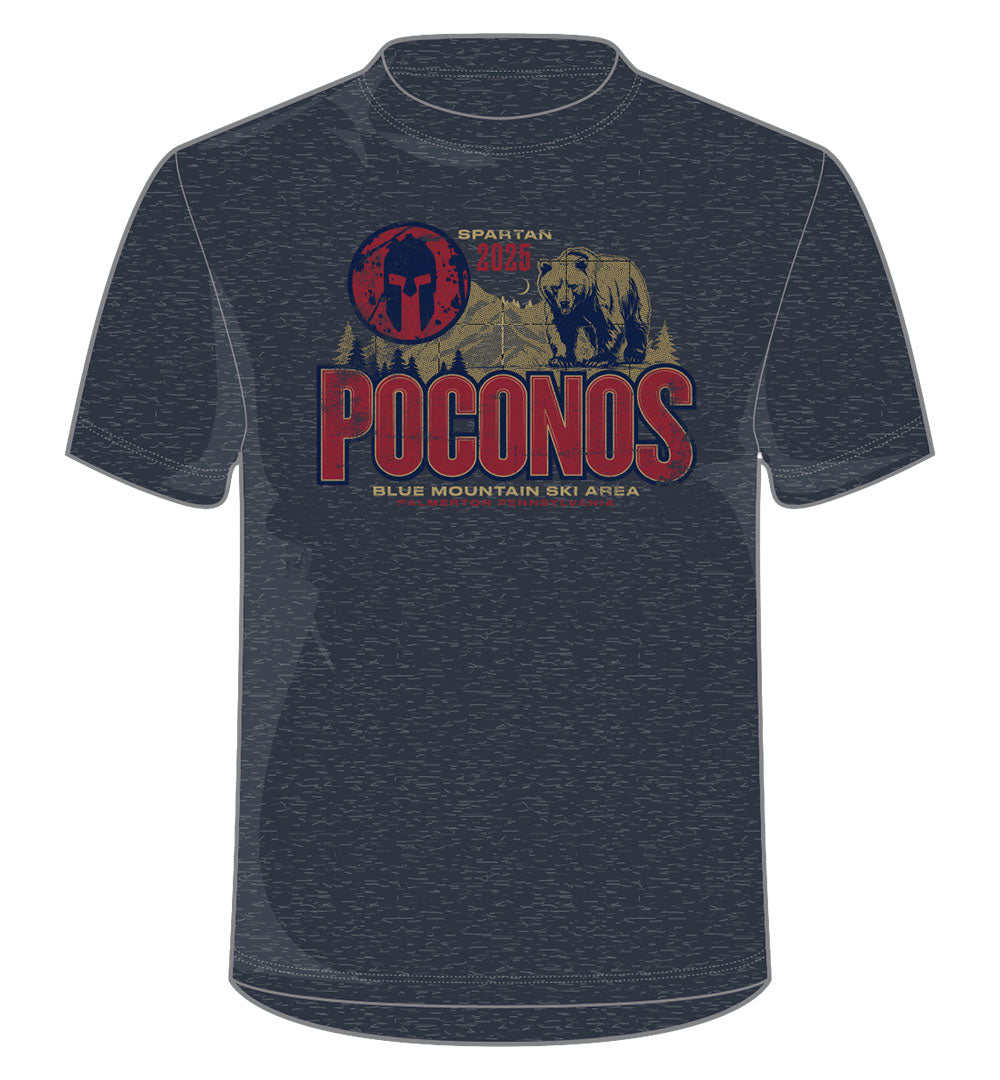 SPARTAN 2025 Poconos Venue Tee