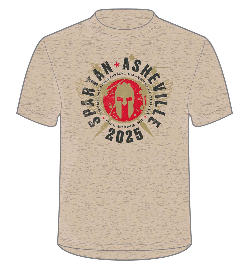 SPARTAN 2025 Asheville Venue Tee