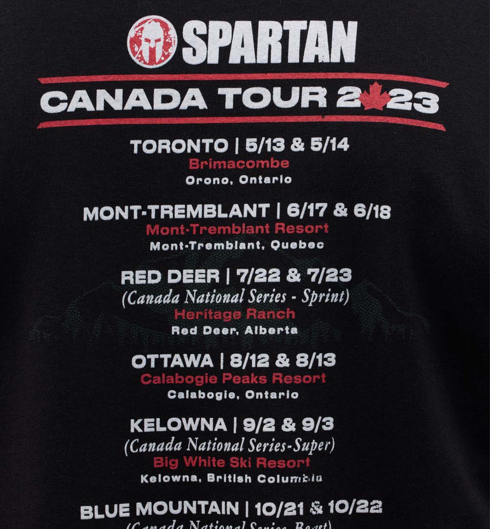 SPARTAN 2023 Canada Series Tee - Men's