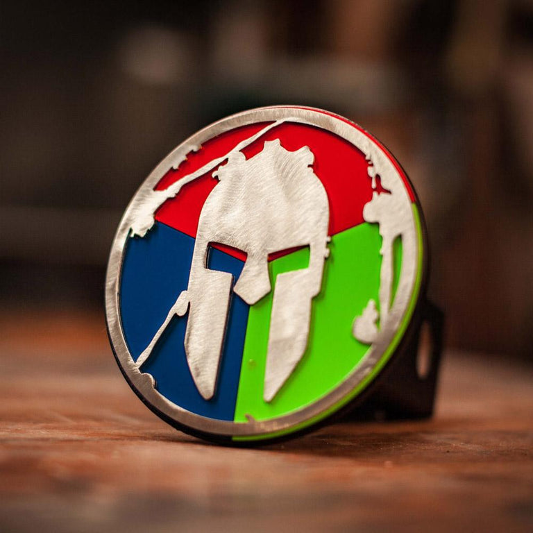 Spartan Race Shop SPARTAN Trifecta Helmet Trailer Hitch