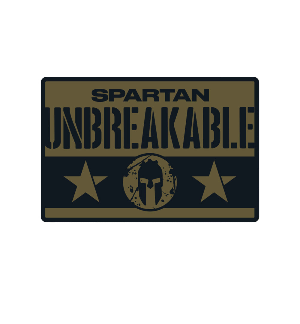 SPARTAN Unbreakable Silicone Patch