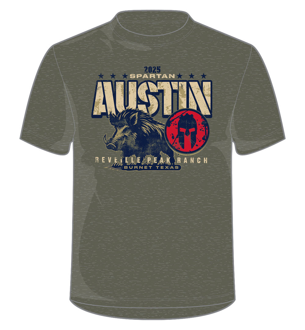 SPARTAN 2025 Austin Venue Tee