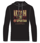 SPARTAN 2025 Utah LS Hooded Venue Tee