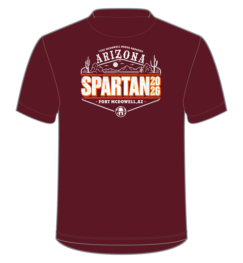 SPARTAN 2026 Arizona Venue Tee