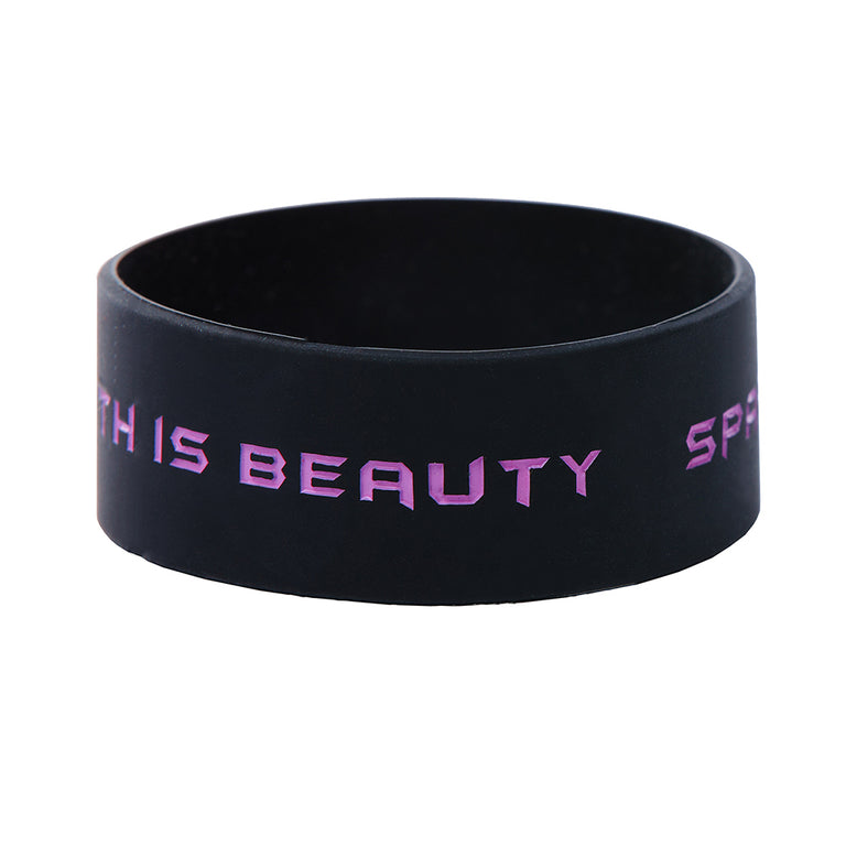 Spartan Race Shop SPARTAN Silicone Bracelet - Women's Black