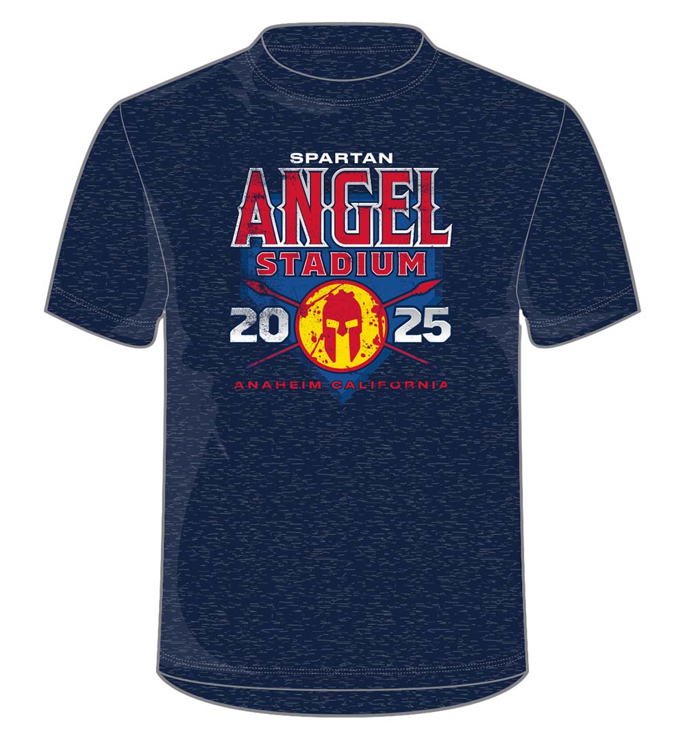 SPARTAN 2025 Angel Stadium Venue Tee