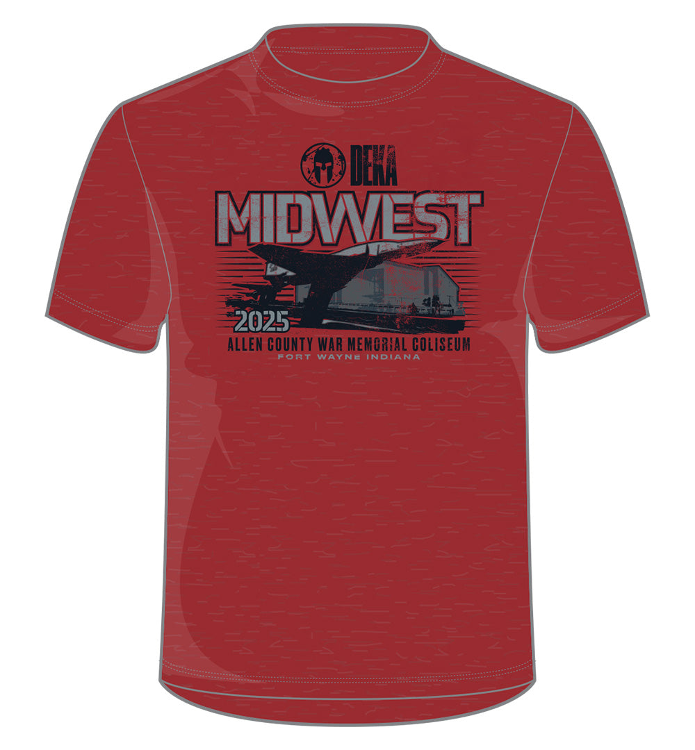 SPARTAN 2025 DEKA Midwest Venue Tee