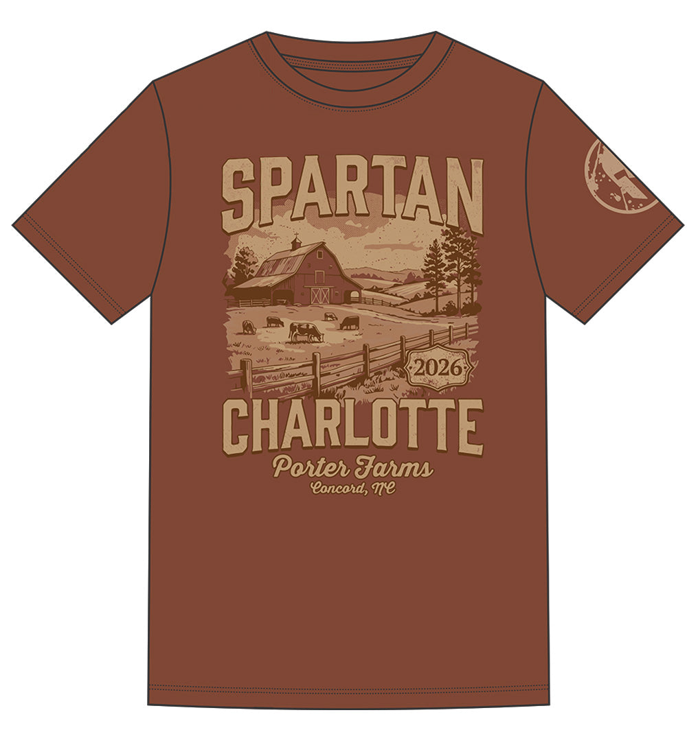 SPARTAN 2026 Charlotte Venue Tee