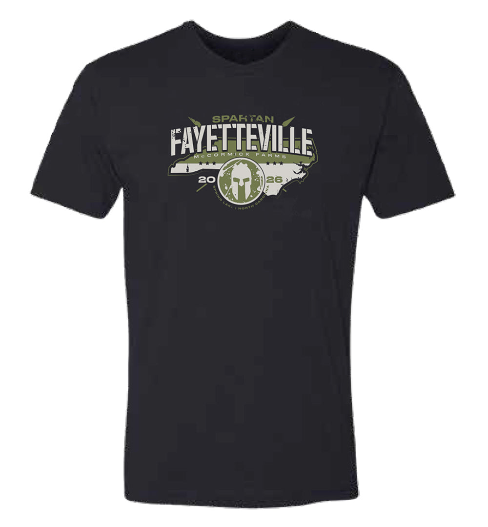 SPARTAN 2026 Fayetteville Venue Tee