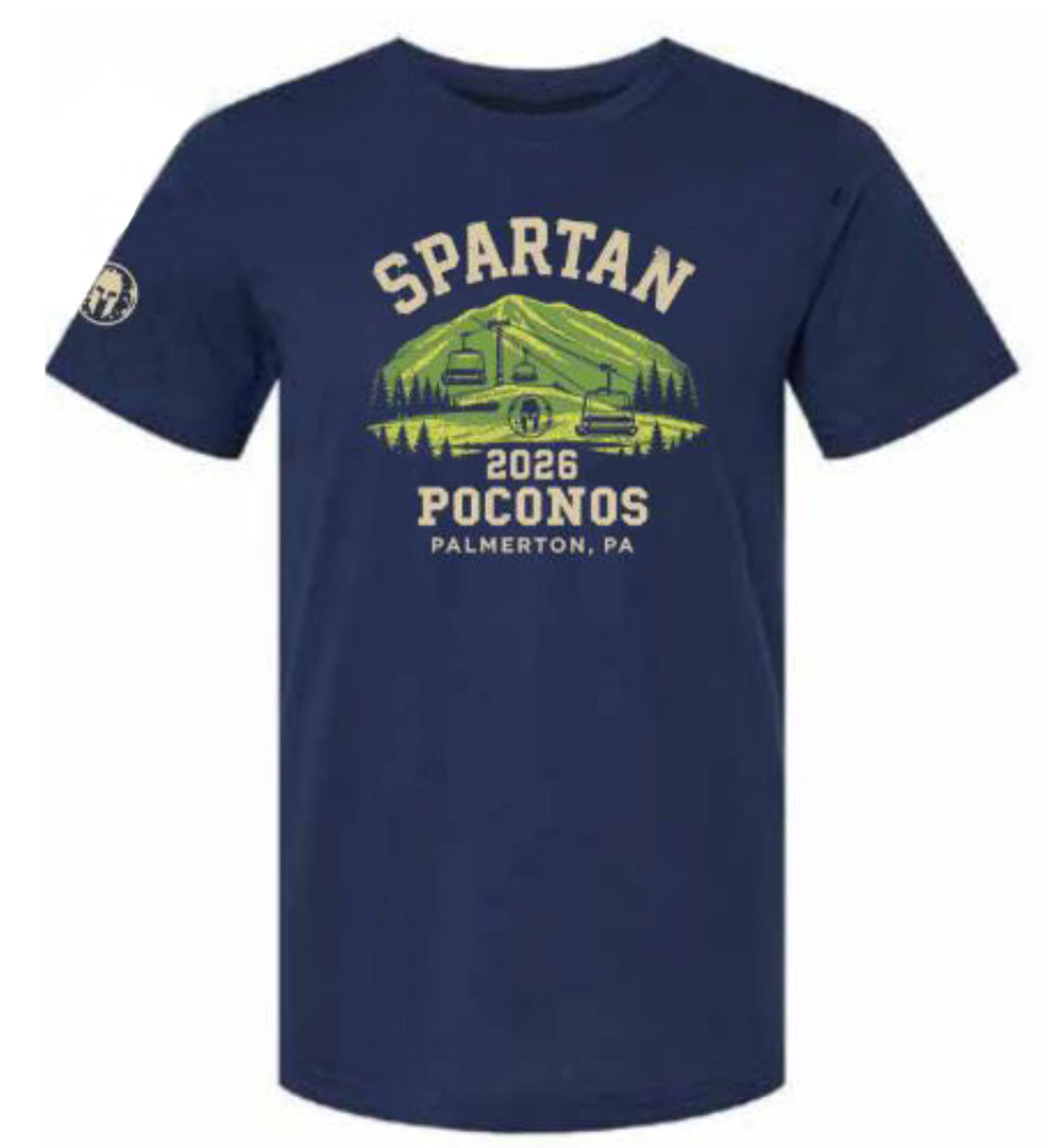 SPARTAN 2026 Poconos Venue Tee