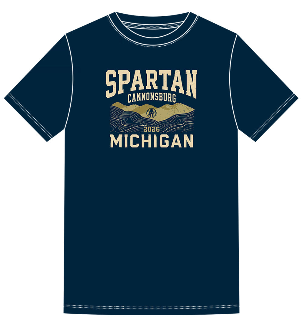 SPARTAN 2026 Michigan Venue Tee