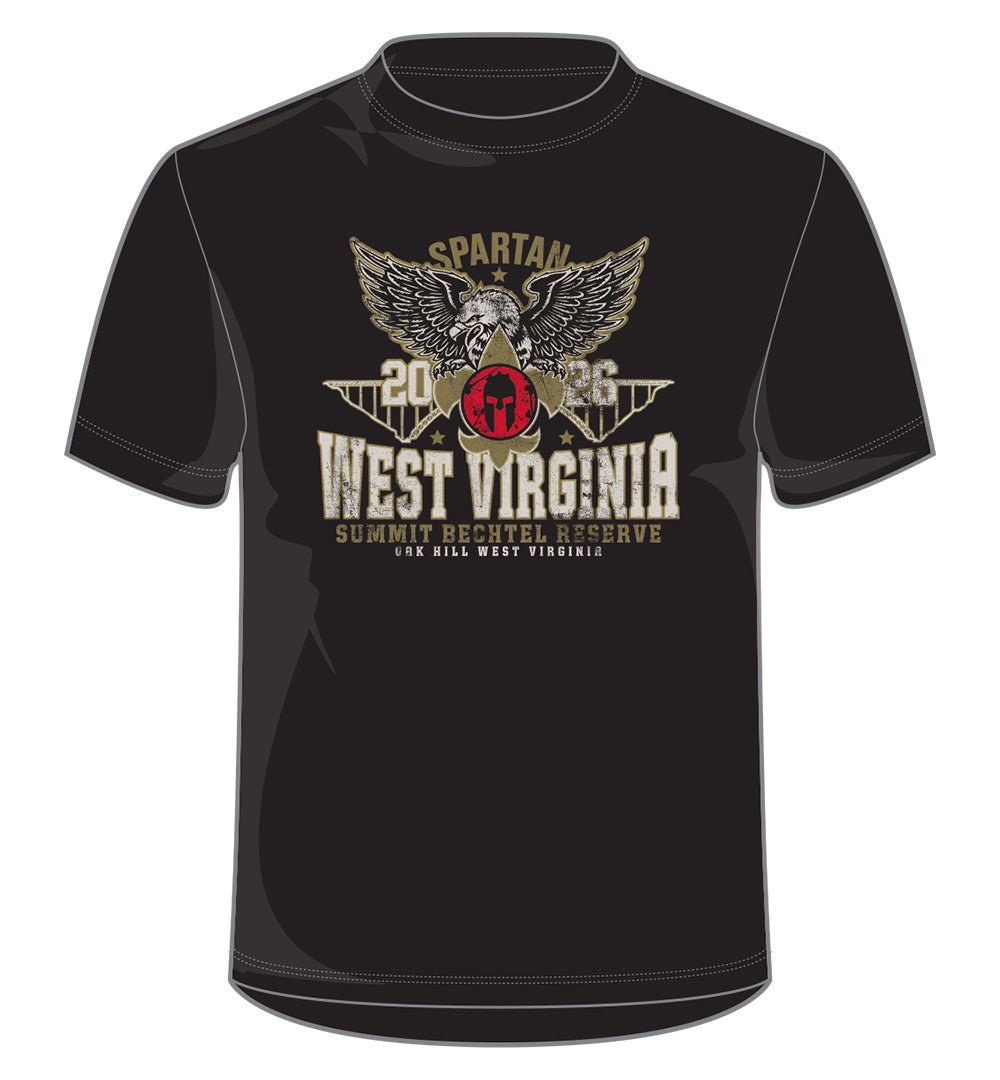 SPARTAN 2026 West Virginia Venue Tee