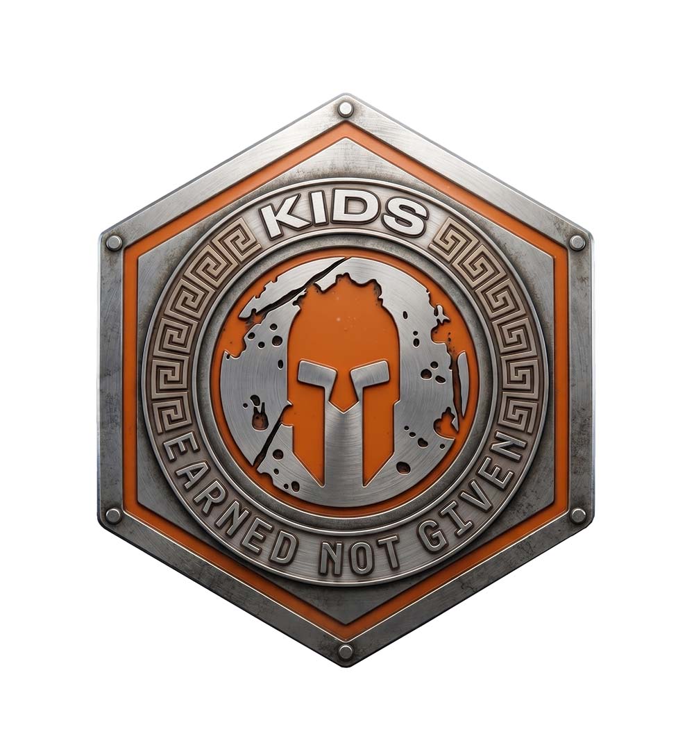 SPARTAN 2026 Finisher Kids' Hex Coin