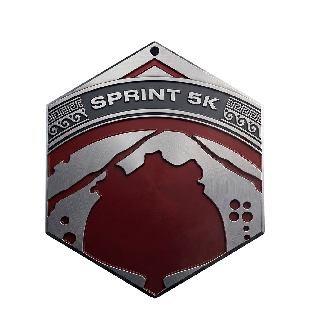 SPARTAN 2026 Finisher Sprint Hex Coin