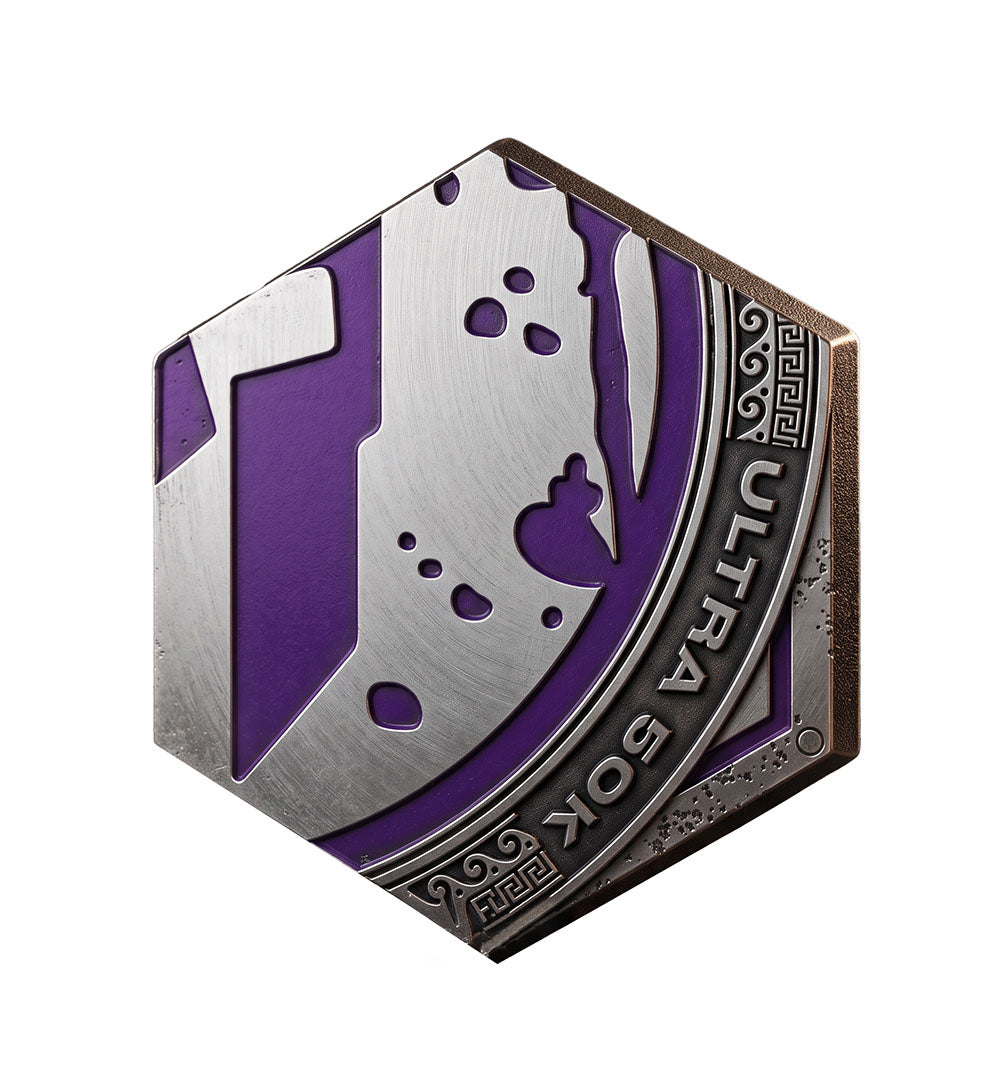 SPARTAN 2026 Finisher Ultra Hex Coin
