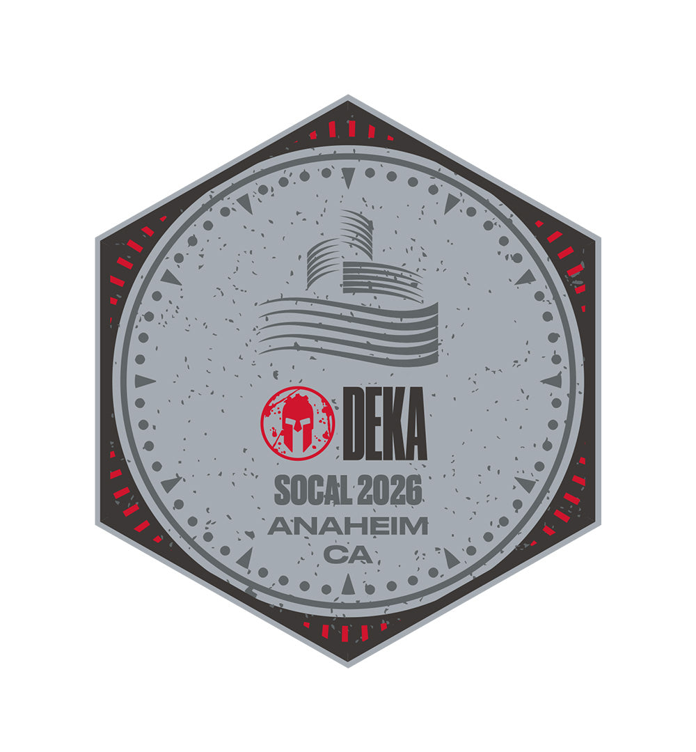 DEKA 2026 SoCal Hex Icon