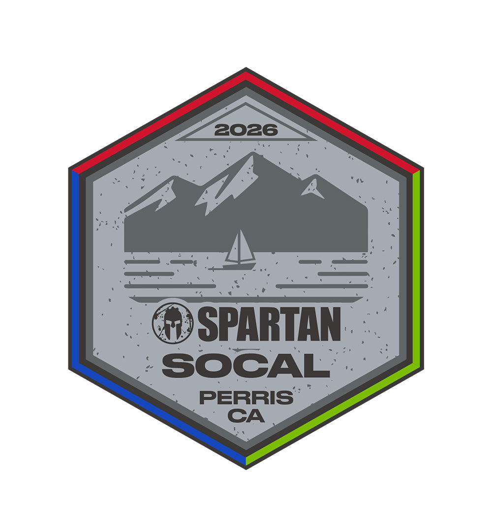 SPARTAN 2026 SoCal Hex Icon