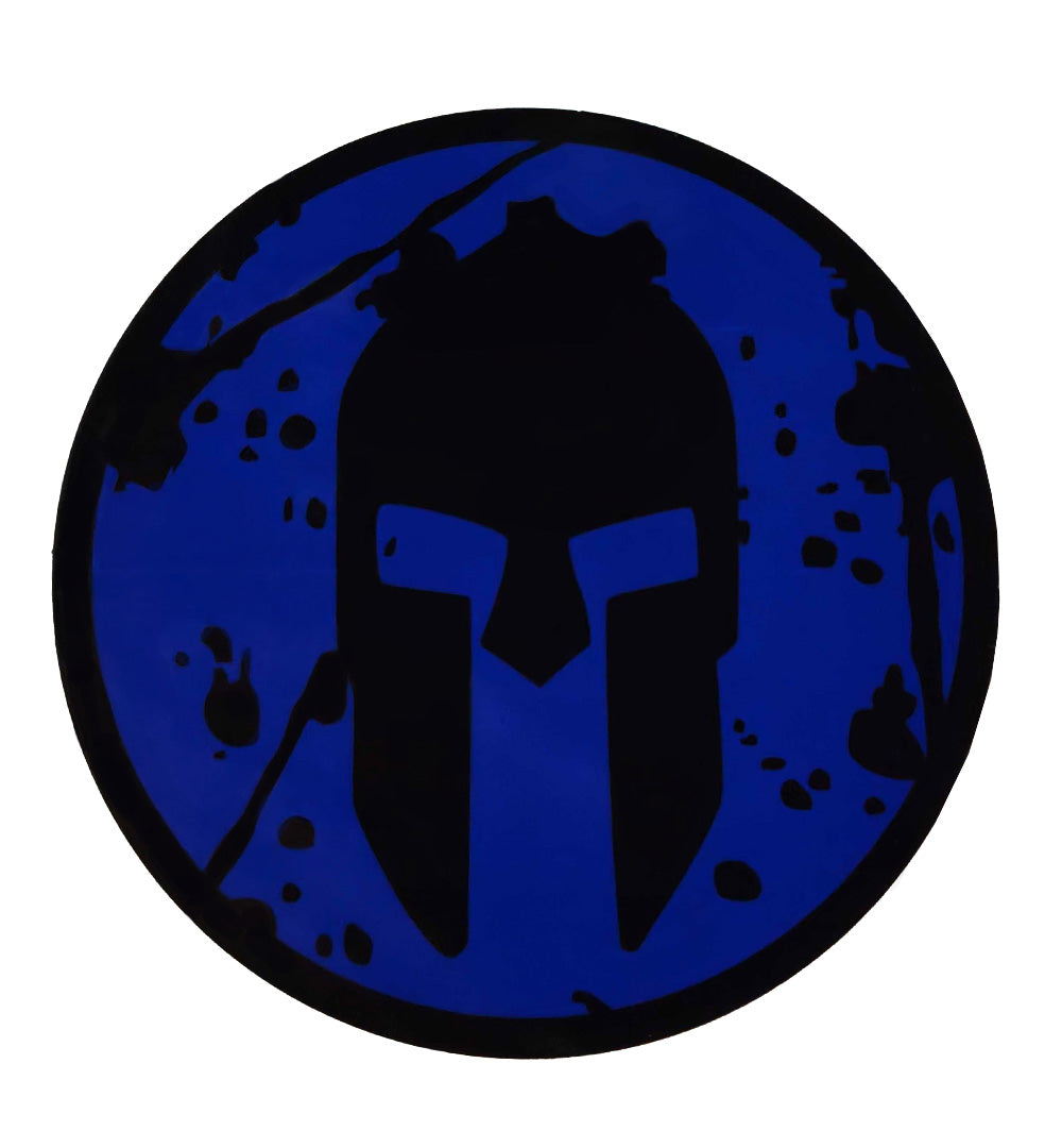 Spartan Race Die-Cut Vinyl Sticker Decal - Beast, Super, Sprint, Finisher - Glossy White
