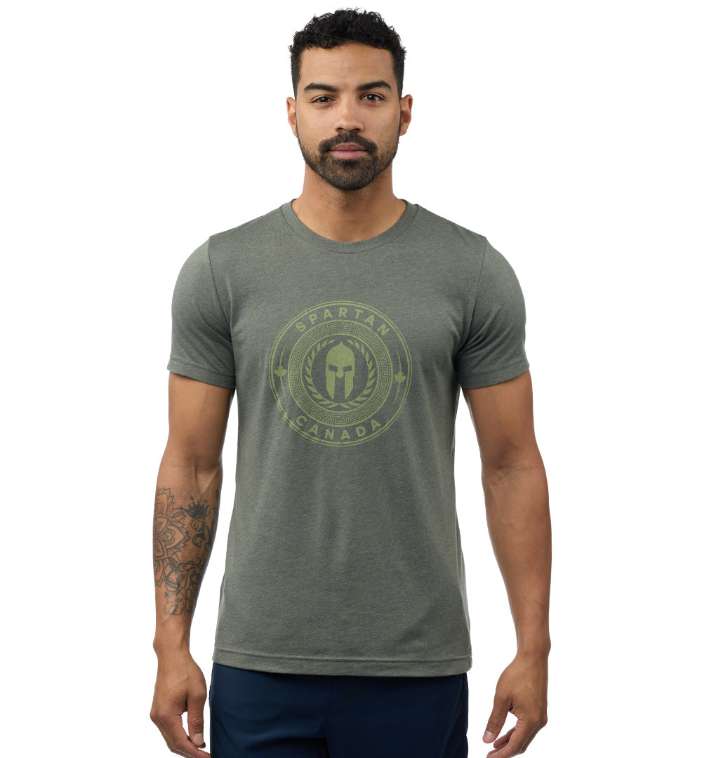 SPARTAN Canada Medallion Tee - Men's